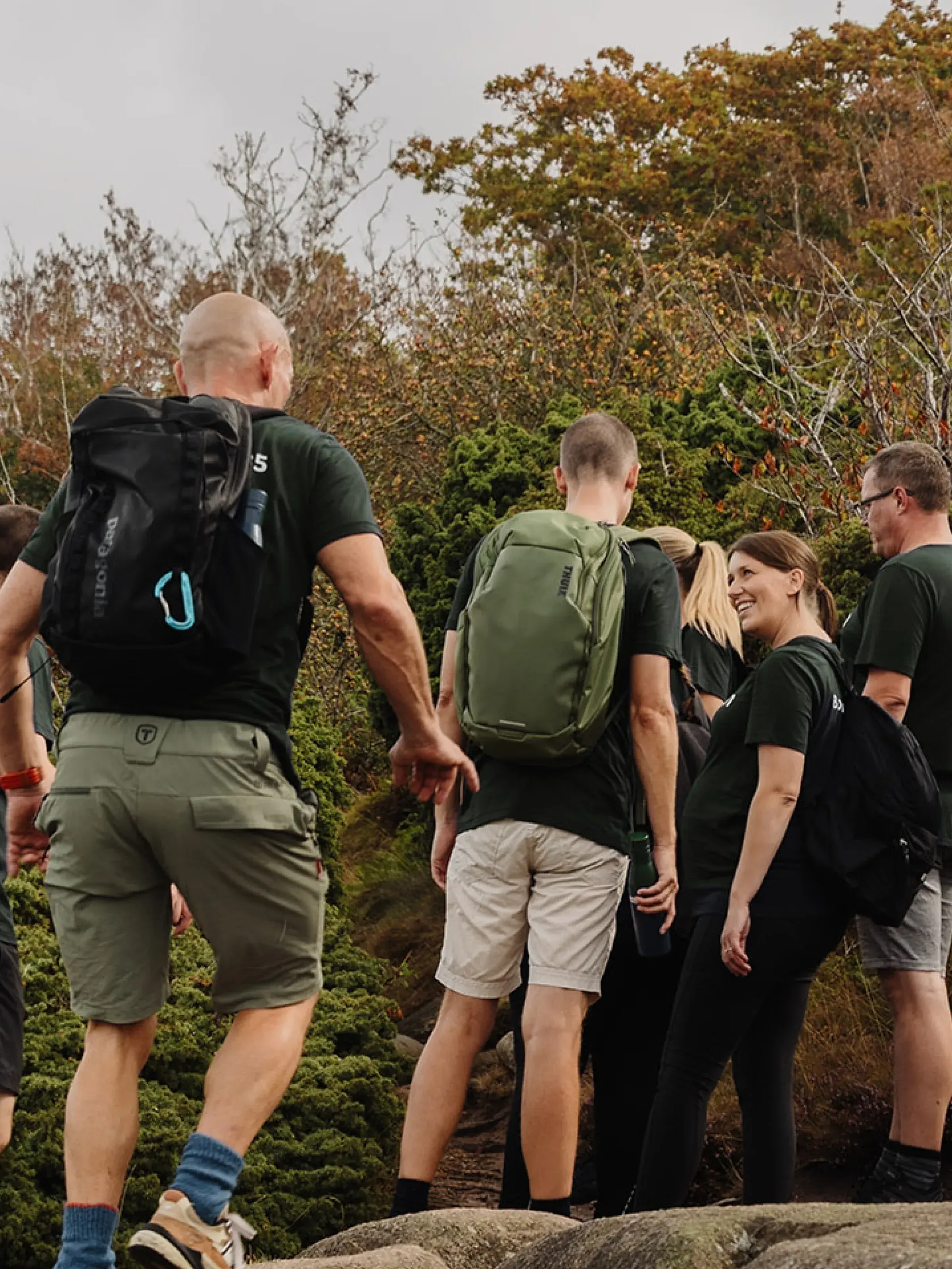 Keatech team walking together