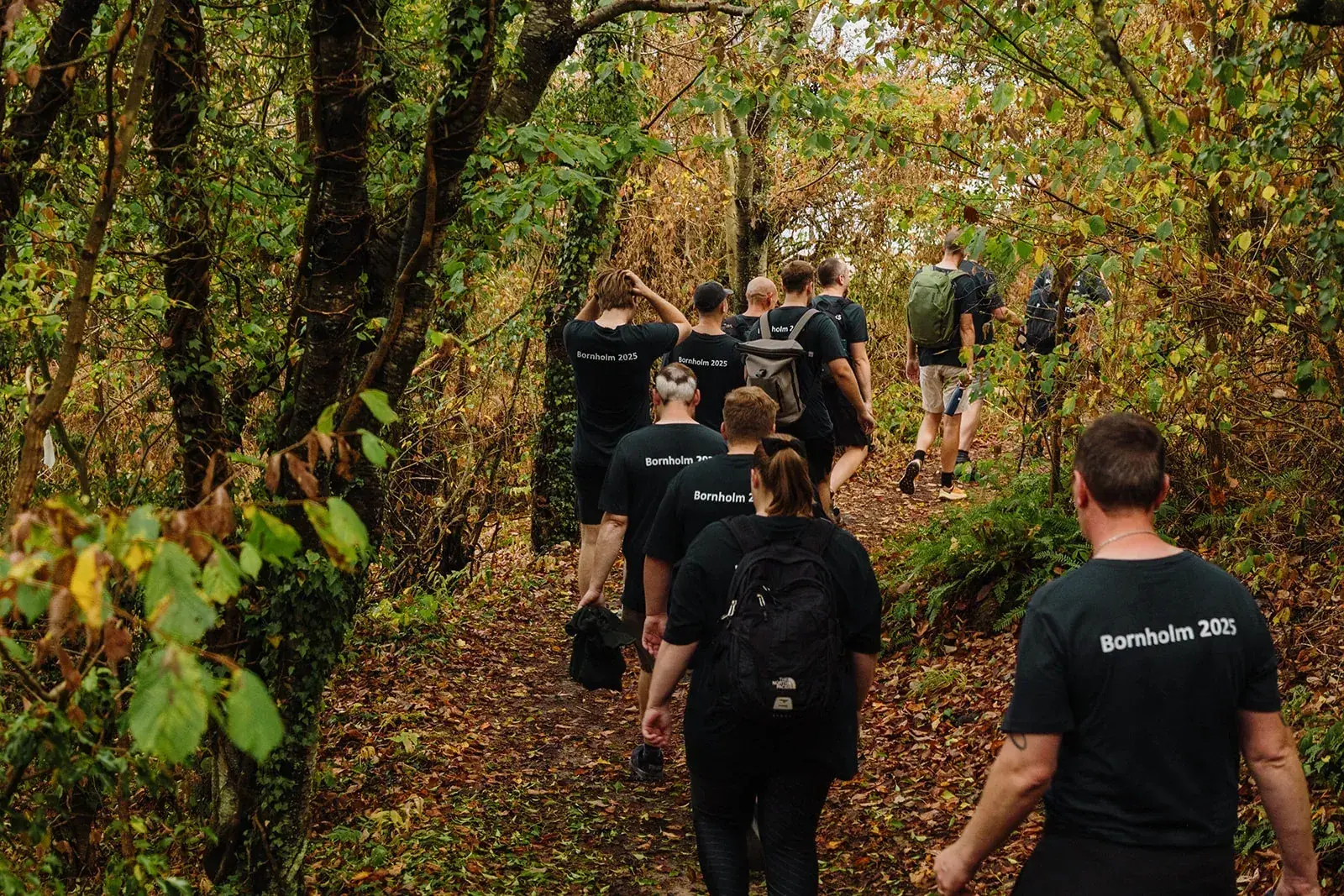 Keatech team hiking on Bornholm 2025