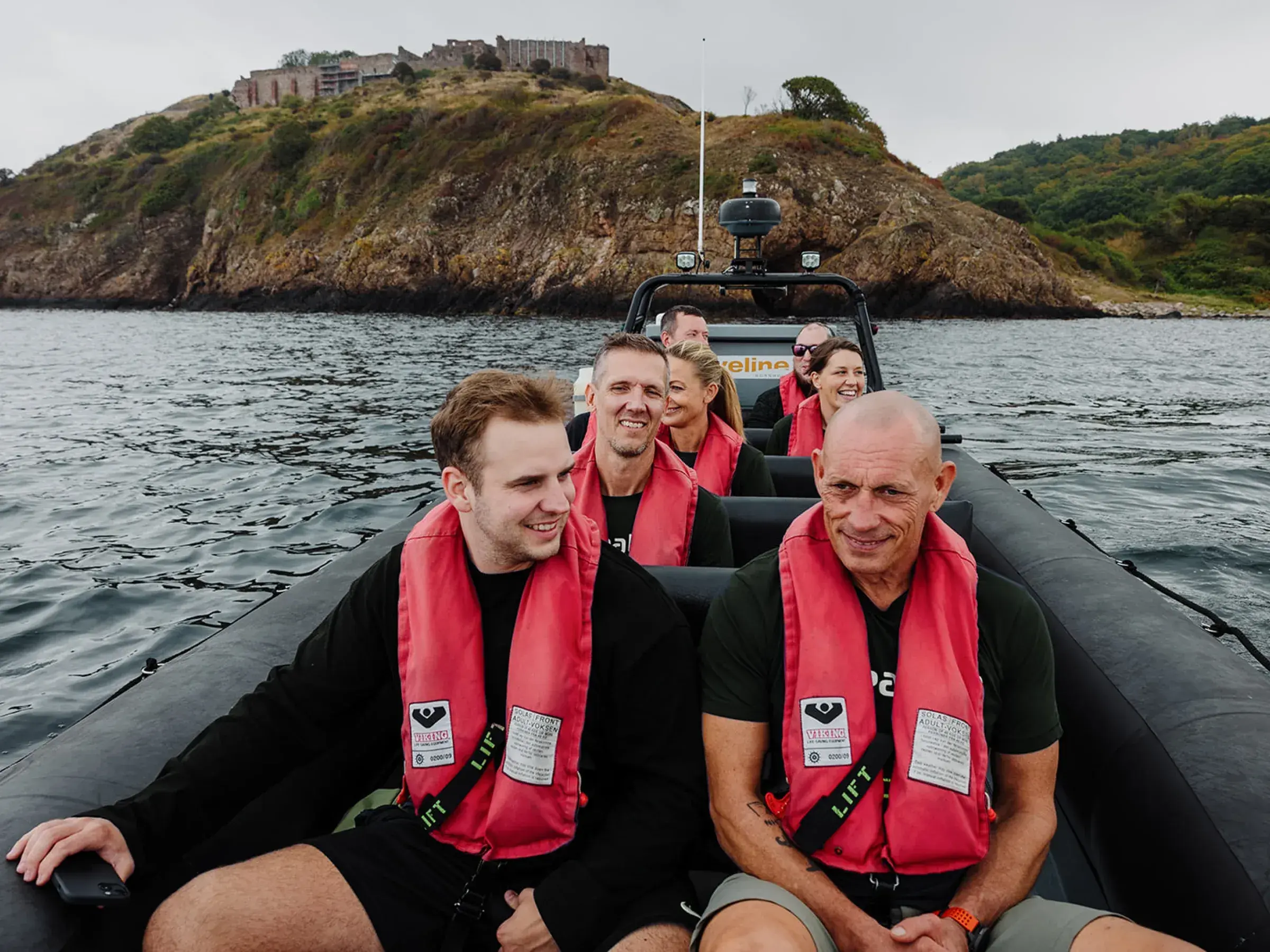 Keatech team on a boat trip