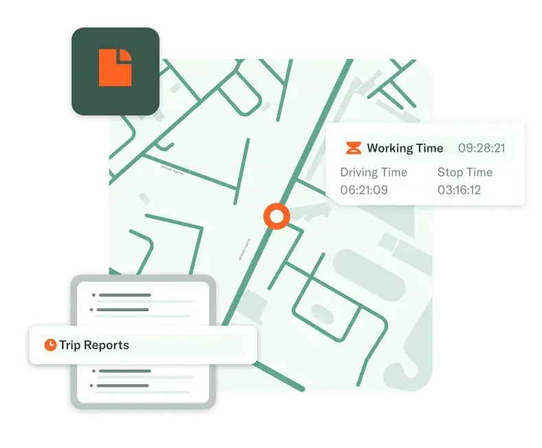 Reporting dashboard interface